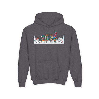 Youth Heavy Blend Hooded Sweatshirt - Happy 2026 - [[{"value":"Wonderwear Kid"}]]