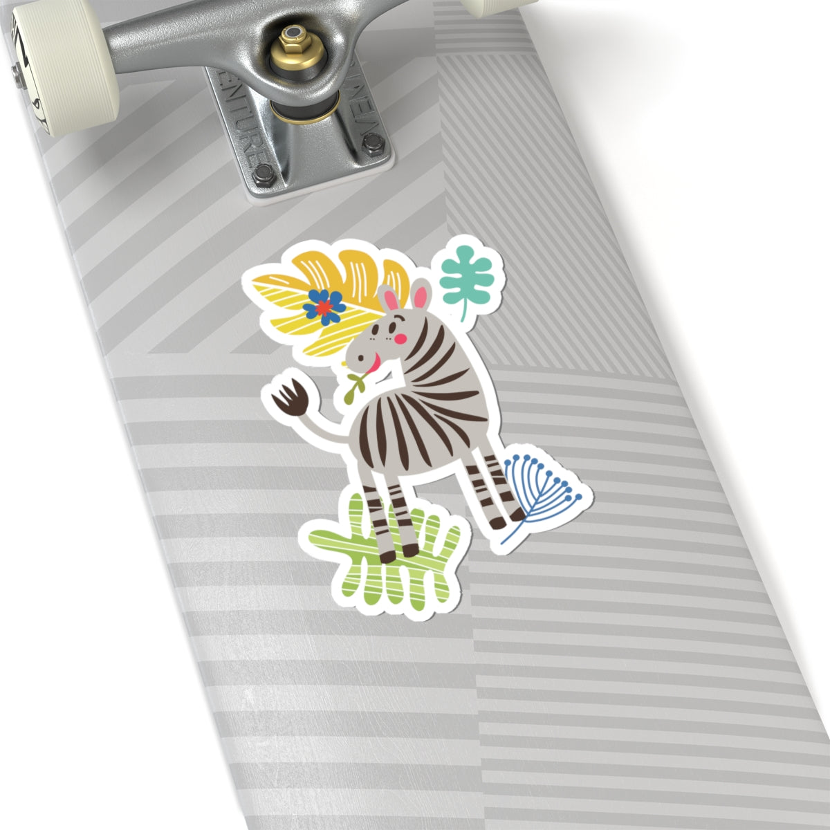 Kiss-Cut Stickers - The zebra