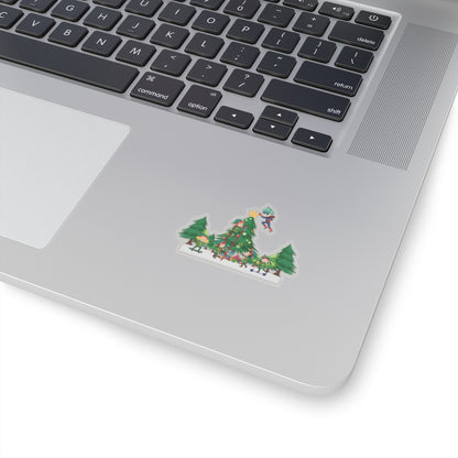 Kiss-Cut Stickers - Super kiddo putting the stars - [[{"value":"Wonderwear Kid"}]]