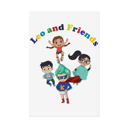 Rolled Posters - Leo & Friends - [[{"value":"Wonderwear Kid"}]]