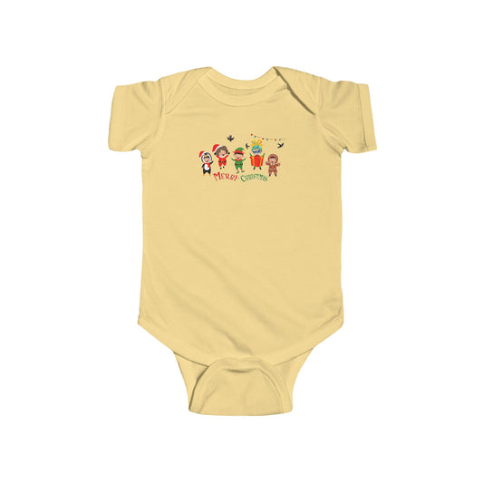 Infant Bodysuit - Merry christmas by super kiddo and friends - [[{"value":"Wonderwear Kid"}]]