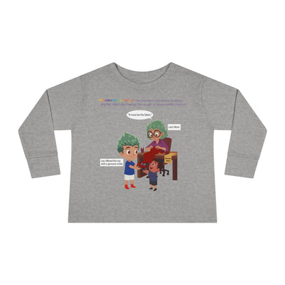 Toddler Long Sleeve Tee - WonderWear Origin - [[{"value":"Wonderwear Kid"}]]