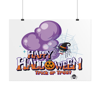Rolled Posters - Happy holloween - spider kiddo - [[{"value":"Wonderwear Kid"}]]