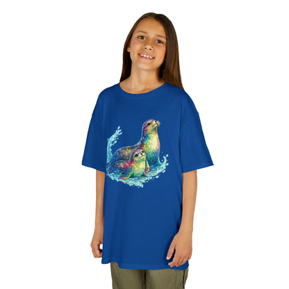 Kids Heavy Cotton™ Tee - vibrant sea lions
