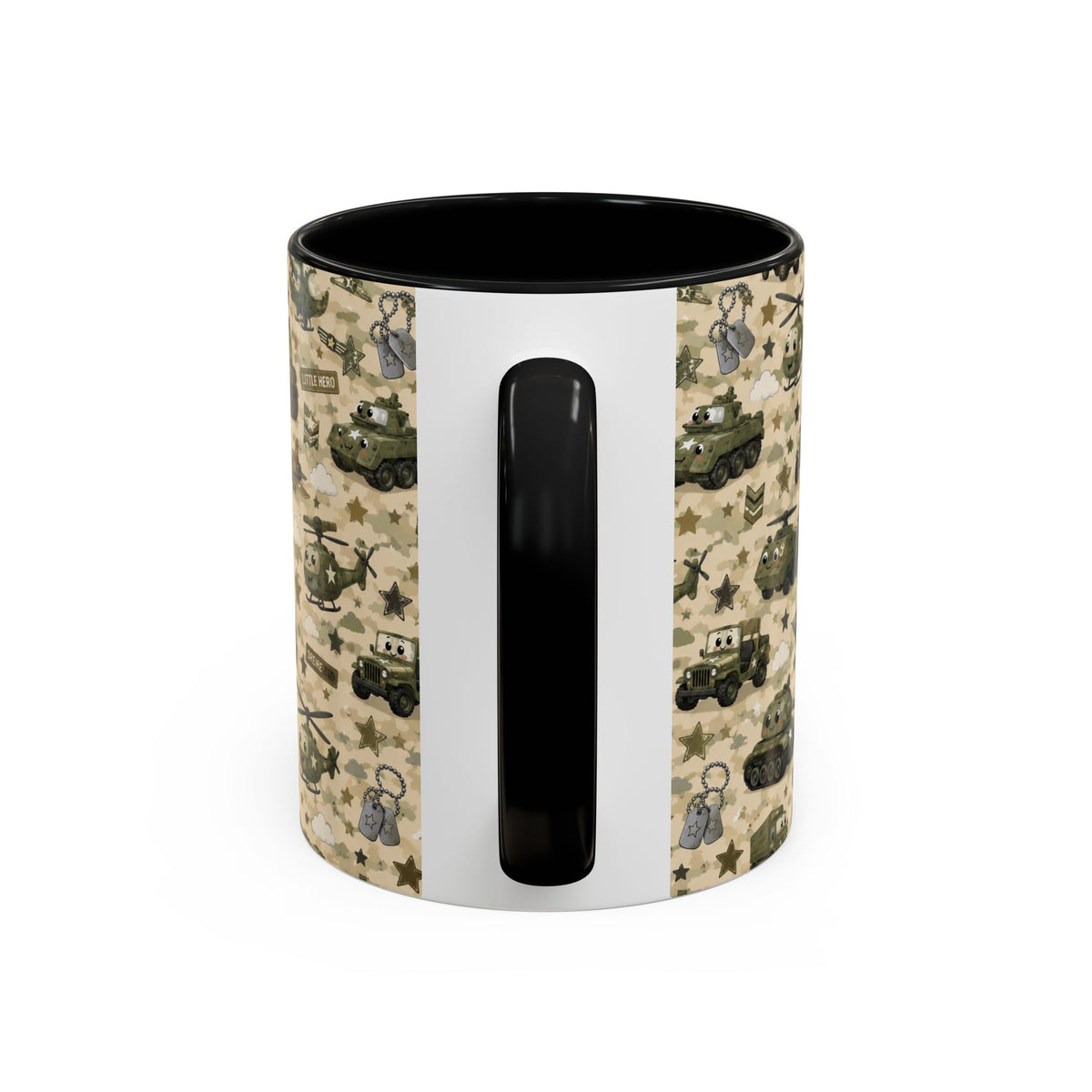 Accent Coffee Mug  (11/15 oz) - Military Kids