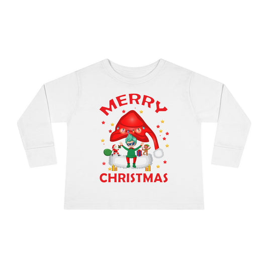 Toddler Long Sleeve Tee - Merry christmas - [[{"value":"Wonderwear Kid"}]]