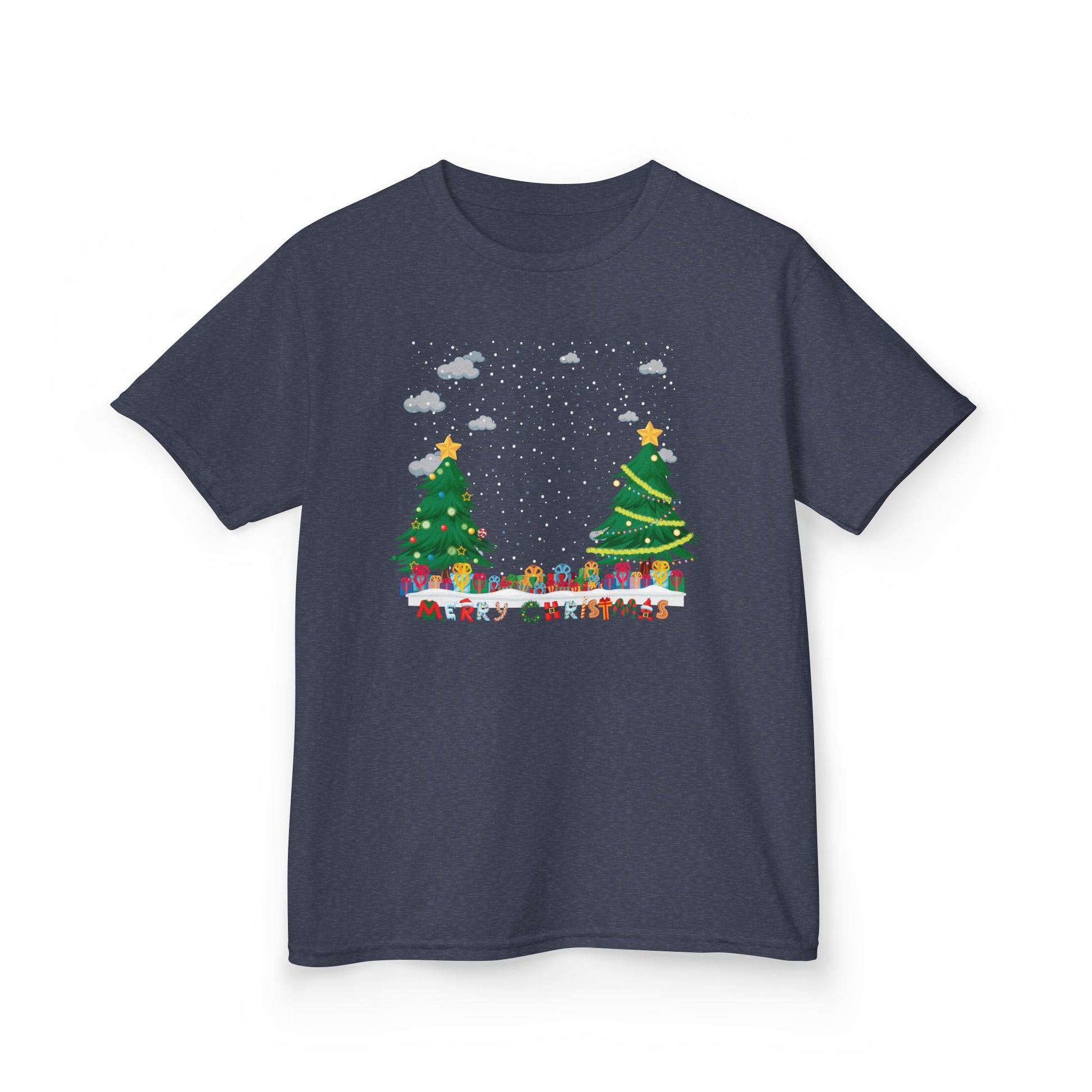 Kids Heavy Cotton™ Tee - Christmas and snowing - [[{"value":"Wonderwear Kid"}]]
