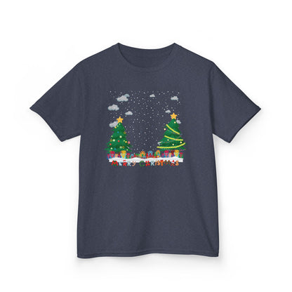 Kids Heavy Cotton™ Tee - Christmas and snowing - [[{"value":"Wonderwear Kid"}]]