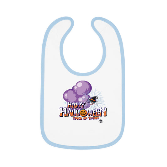 Baby Bib - Happy holloween - spider kiddo - [[{"value":"Wonderwear Kid"}]]