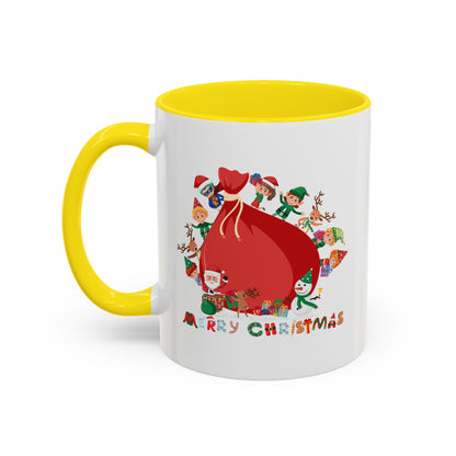 Accent Coffee Mug - Super kiddo and big christmas gift - [[{"value":"Wonderwear Kid"}]]
