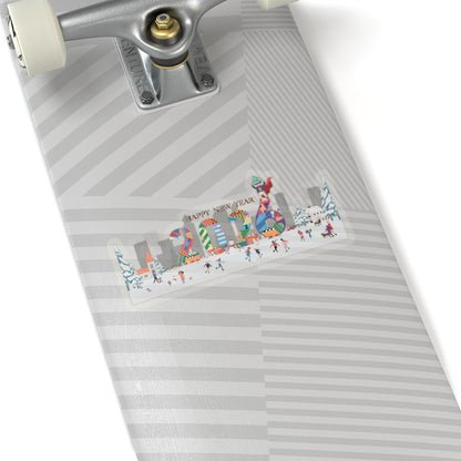 Kiss-Cut Stickers - Happy 2026 - [[{"value":"Wonderwear Kid"}]]