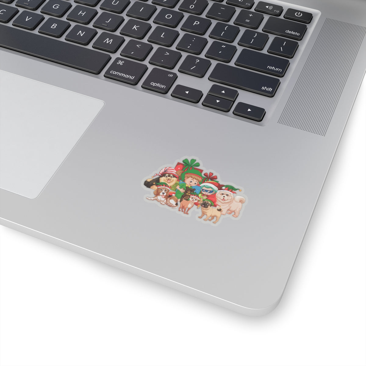 Kiss-Cut Stickers - Christmas with super kiddo pet friends without text - [[{"value":"Wonderwear Kid"}]]