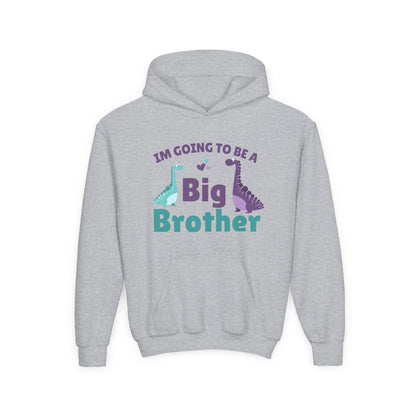 Kids Big Brother Dinosaur Hoodie Printify