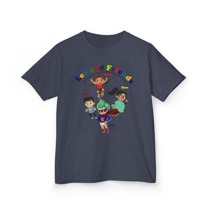 Kids Heavy Cotton™ Tee - Leo & Friends - Learning and growing - [[{"value":"Wonderwear Kid"}]]
