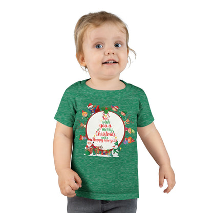 Toddler T-shirt - We wish you a merry Christmas - [[{"value":"Wonderwear Kid"}]]