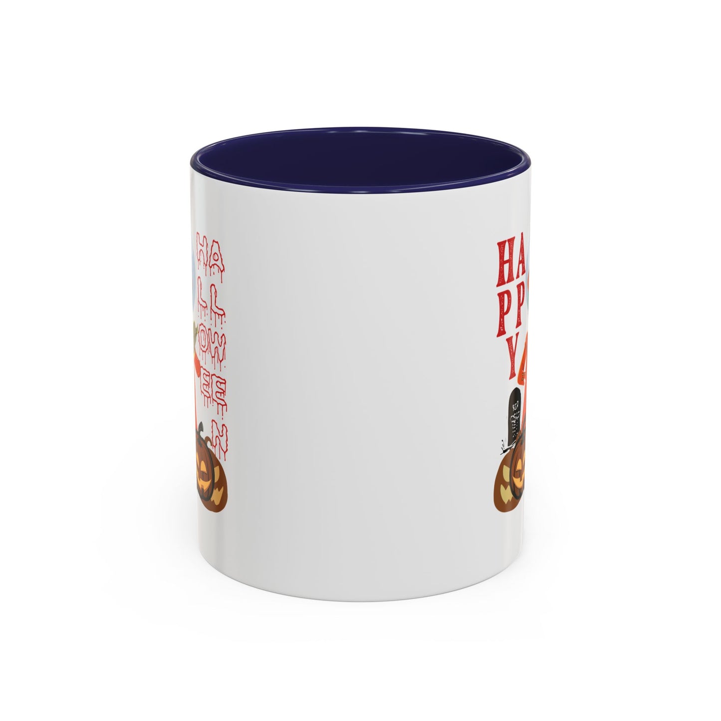 Accent Coffee Mug - Holloween design by super kiddo