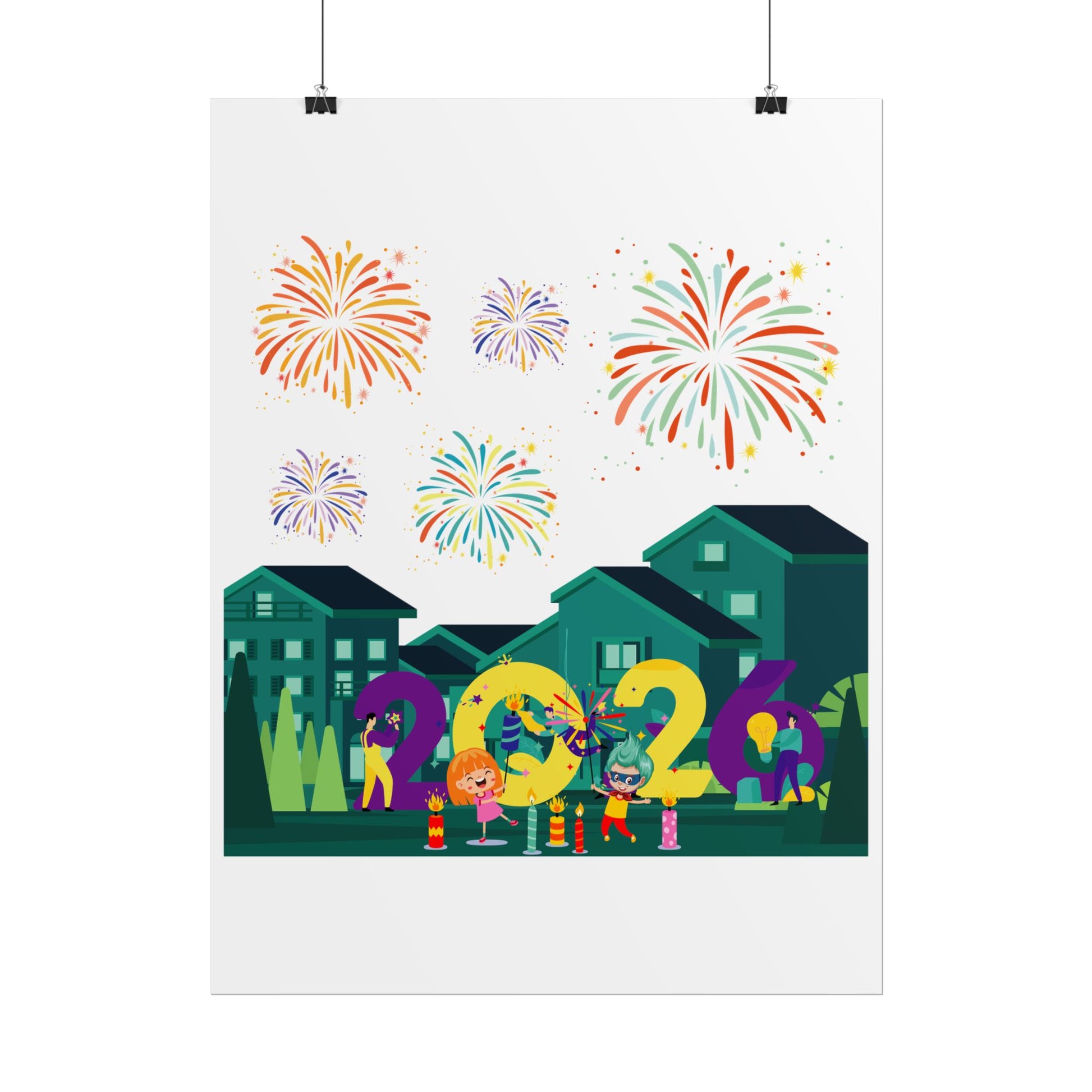 Rolled Posters - Super kiddo on house - [[{"value":"Wonderwear Kid"}]]
