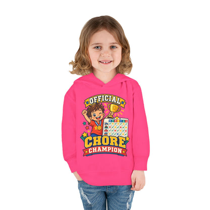Toddler Hoodie — Official Chore Champion Badge