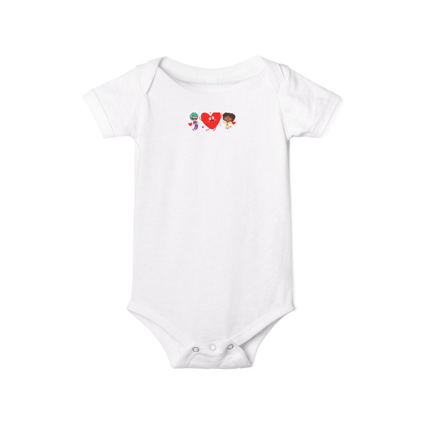 Infant Jersey One Piece - Valentines - Super kiddo and friend - [[{"value":"Wonderwear Kid"}]]