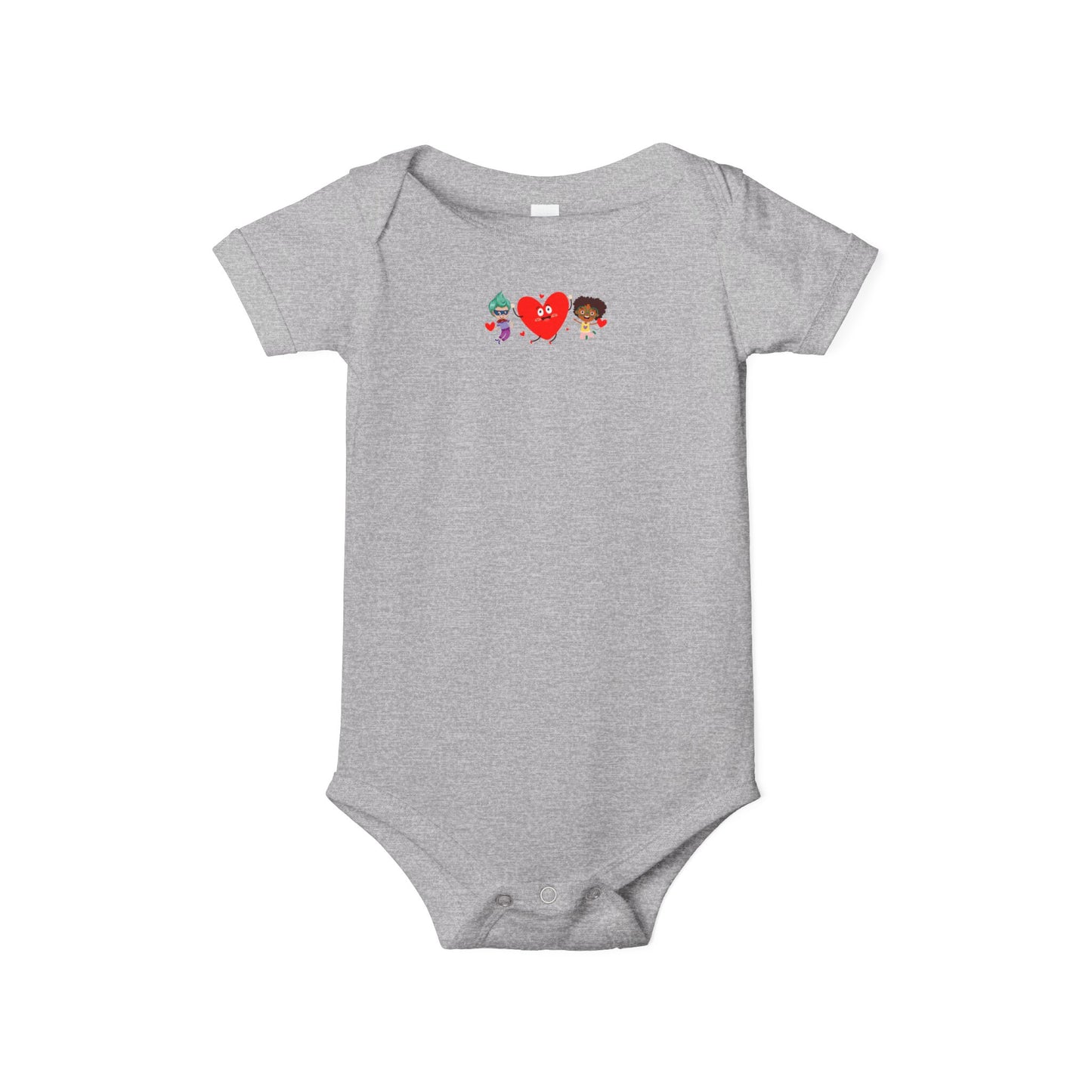 Infant Jersey One Piece - Valentines - Super kiddo and friend - [[{"value":"Wonderwear Kid"}]]