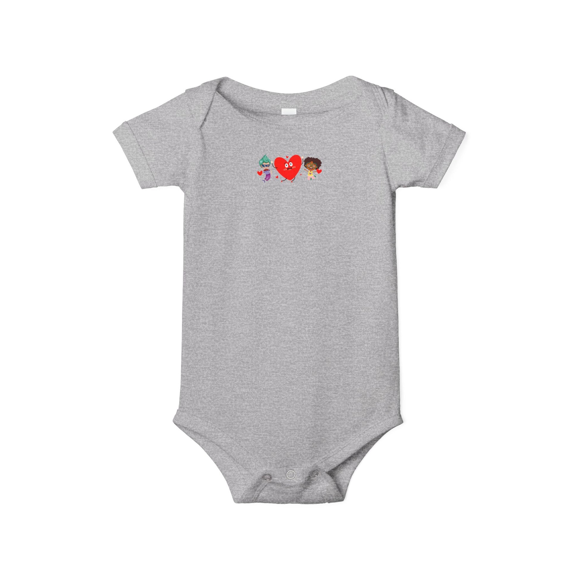 Infant Jersey One Piece - Valentines - Super kiddo and friend - [[{"value":"Wonderwear Kid"}]]