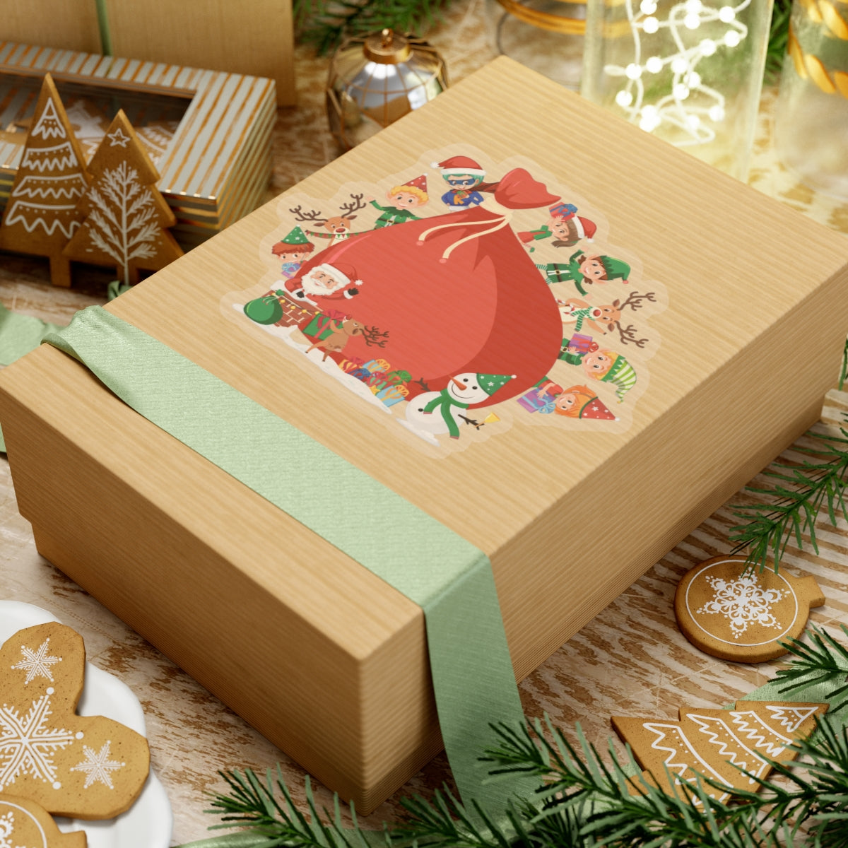 Kiss-Cut Stickers - Super kiddo and big gift - [[{"value":"Wonderwear Kid"}]]