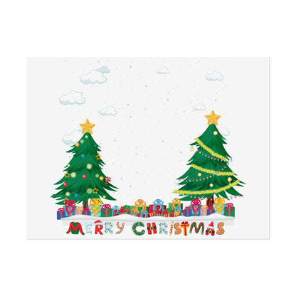 Rolled Posters - Christmas and snowing - [[{"value":"Wonderwear Kid"}]]