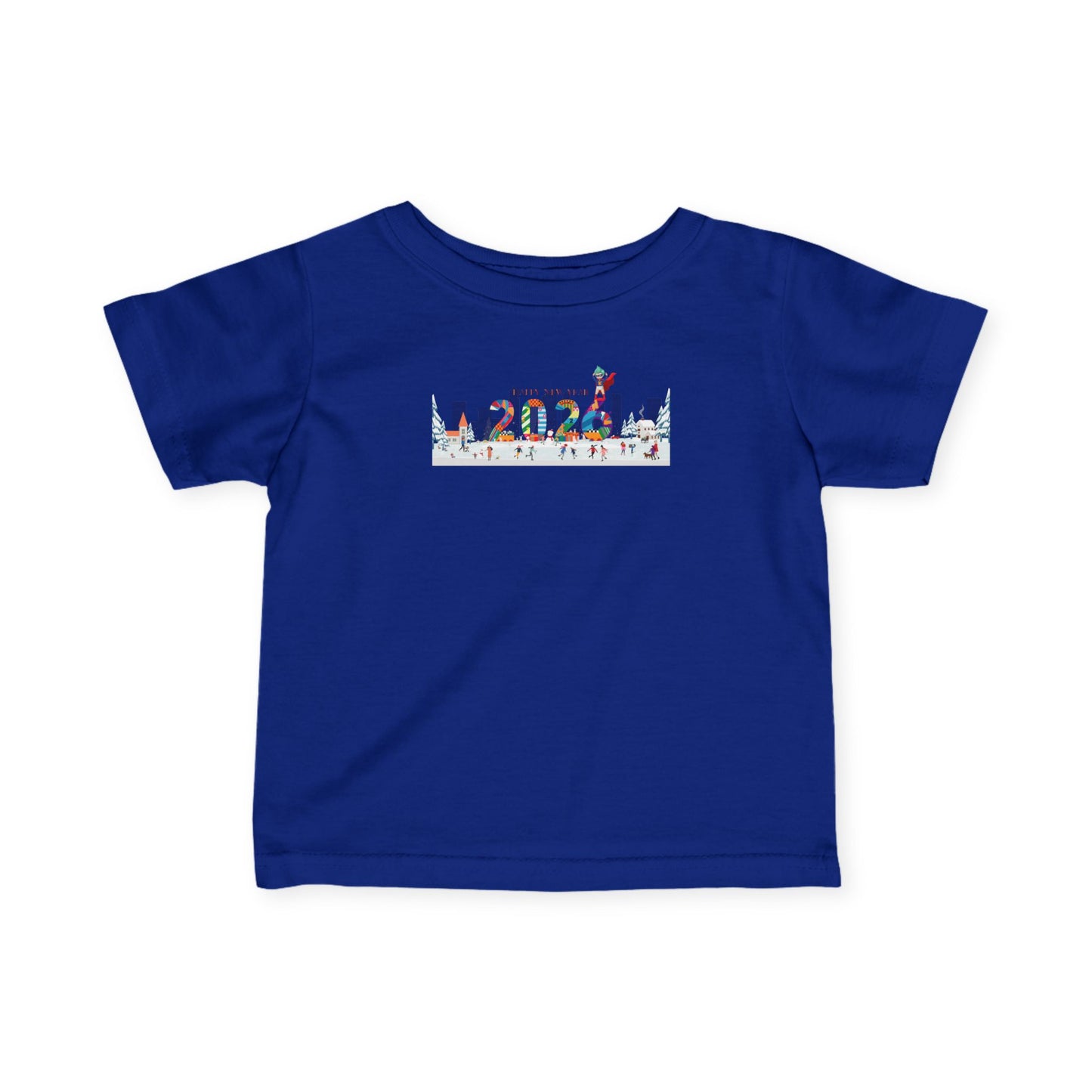 Infant Fine Jersey Tee - Happy 2026 - [[{"value":"Wonderwear Kid"}]]