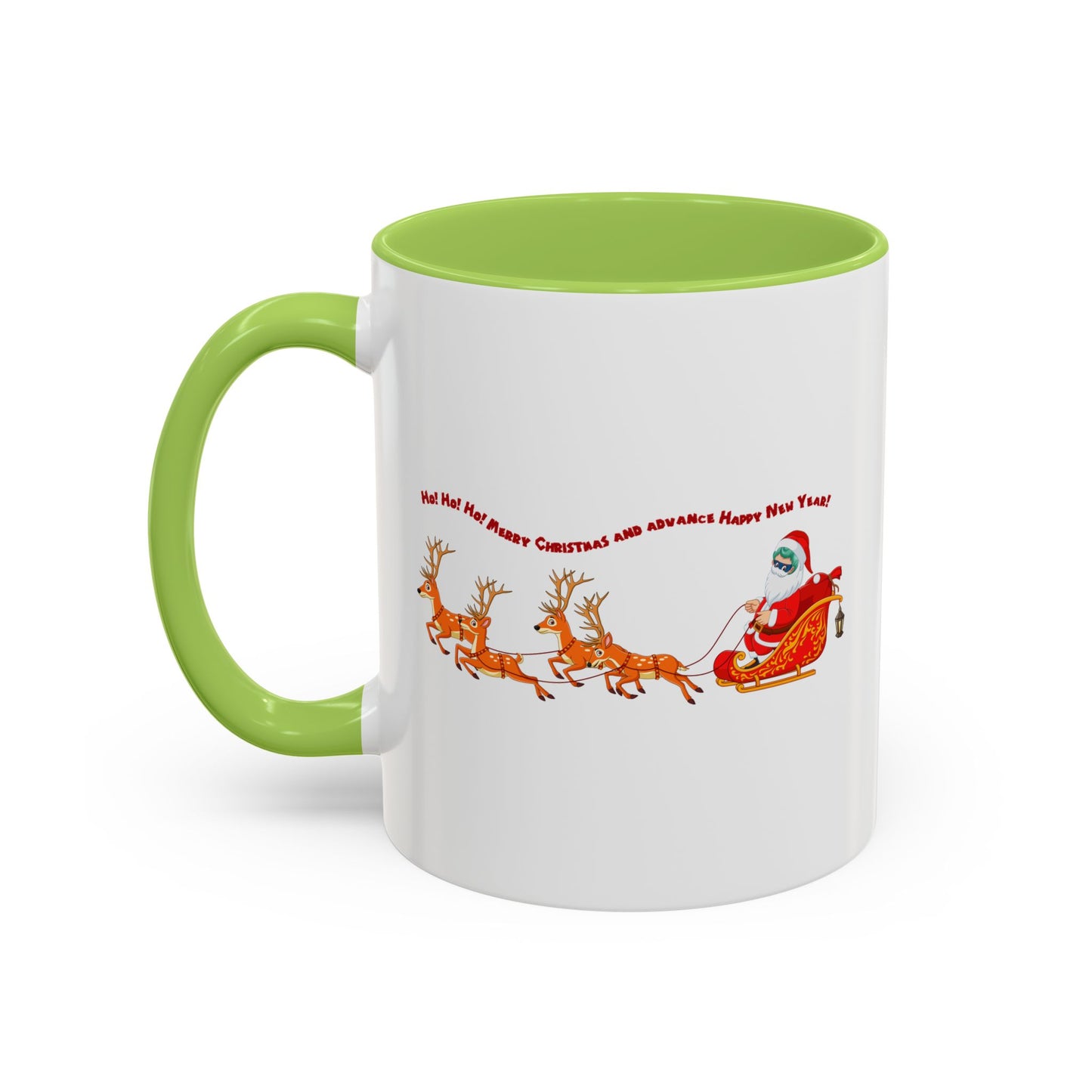 Accent Coffee Mug - Santa kiddo