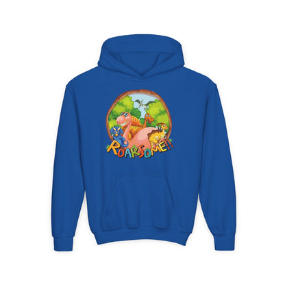 Youth Heavy Blend Hooded Sweatshirt - Roarsome Printify