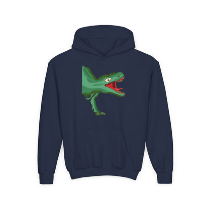 Kids Tyrannosaurus Hunting Hoodie Printify