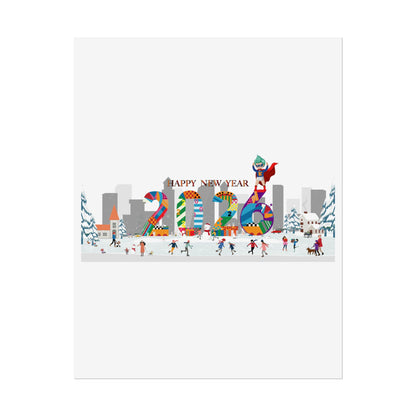Rolled Posters - Happy 2026 - [[{"value":"Wonderwear Kid"}]]