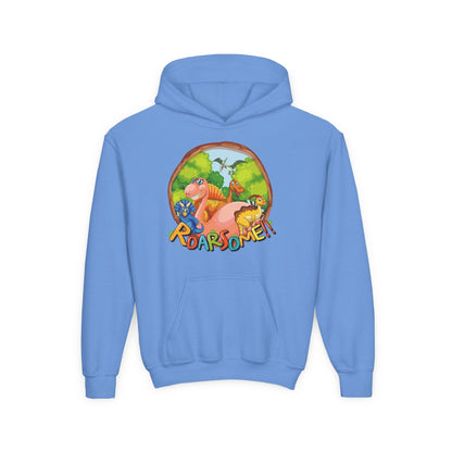 Youth Heavy Blend Hooded Sweatshirt - Roarsome Printify