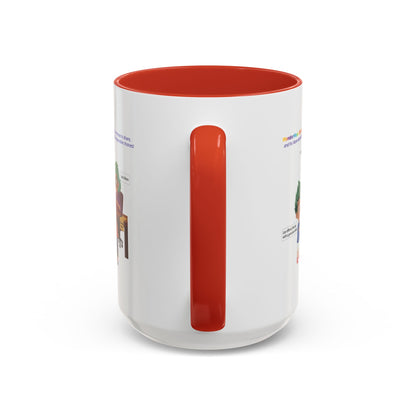 Accent Coffee Mug - WonderWear Origin - [[{"value":"Wonderwear Kid"}]]