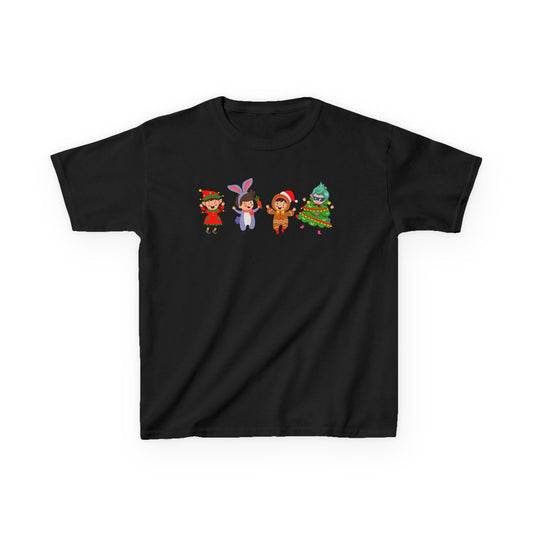 Kids Heavy Cotton™ Tee - Super kiddo in christmas tree attire - [[{"value":"Wonderwear Kid"}]]