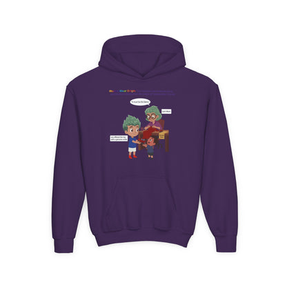 Youth Heavy Blend Hooded Sweatshirt - WonderWear Origin - [[{"value":"Wonderwear Kid"}]]