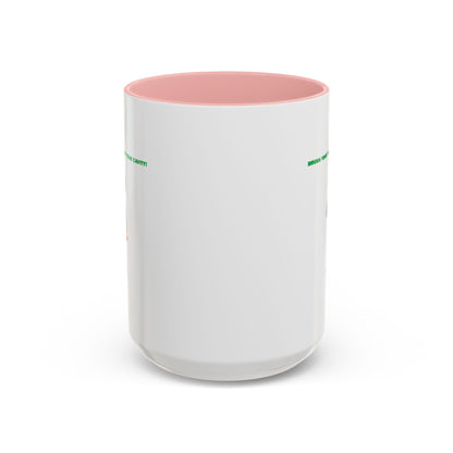 Accent Coffee Mug - Super kiddo brushing teeth - [[{"value":"Wonderwear Kid"}]]