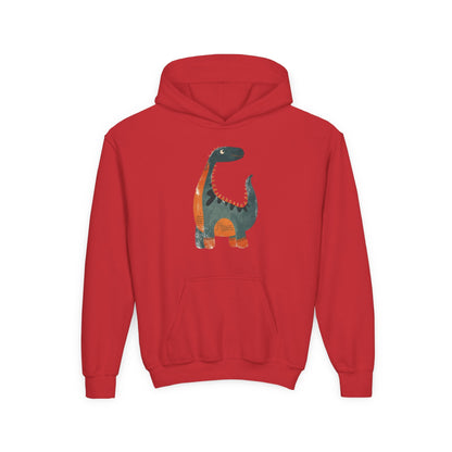 Kids Whimsical Dinosaur Hoodie Printify