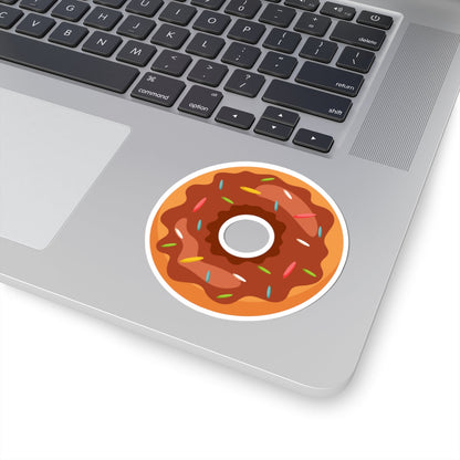Kiss-Cut Stickers - MMMMmmm Big Doughnut Printify