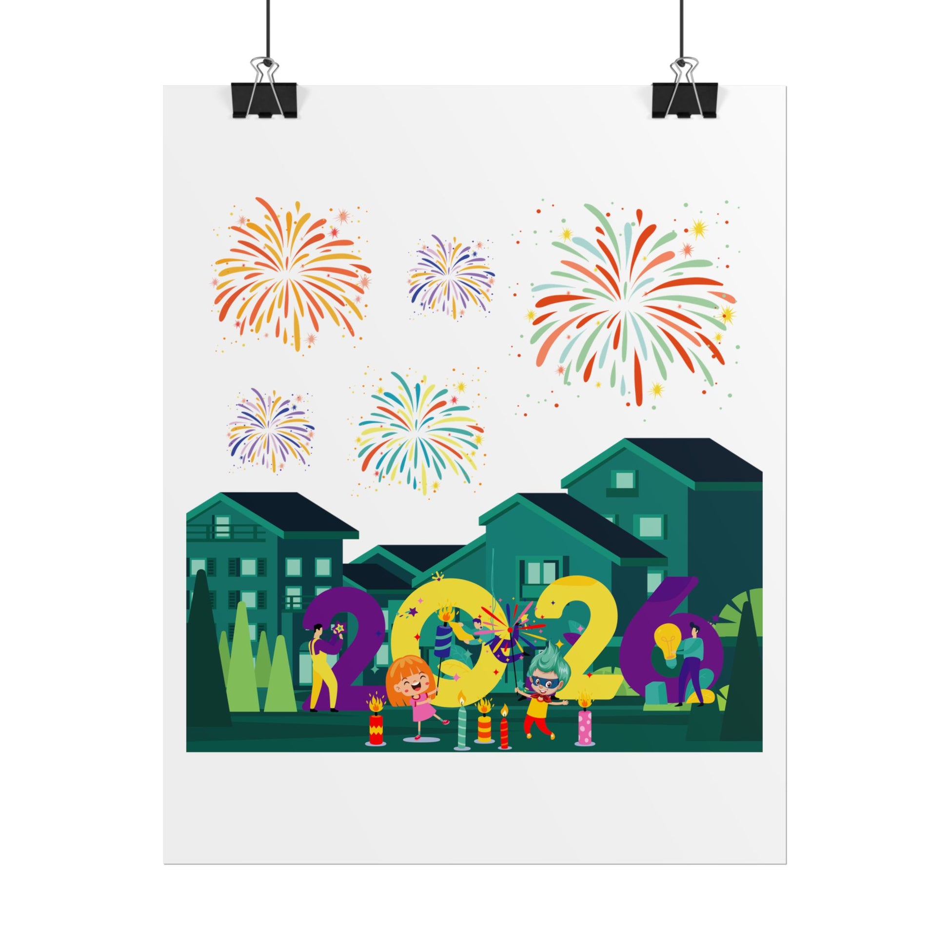 Rolled Posters - Super kiddo on house - [[{"value":"Wonderwear Kid"}]]