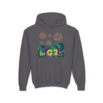 Youth Heavy Blend Hooded Sweatshirt - Super kiddo on house - [[{"value":"Wonderwear Kid"}]]
