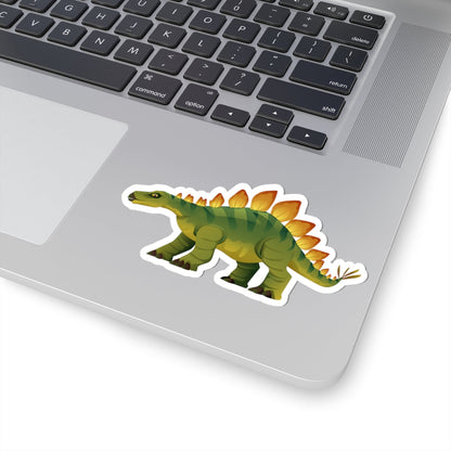 Kiss-Cut Vinyl Decals - Stegosaurus Printify