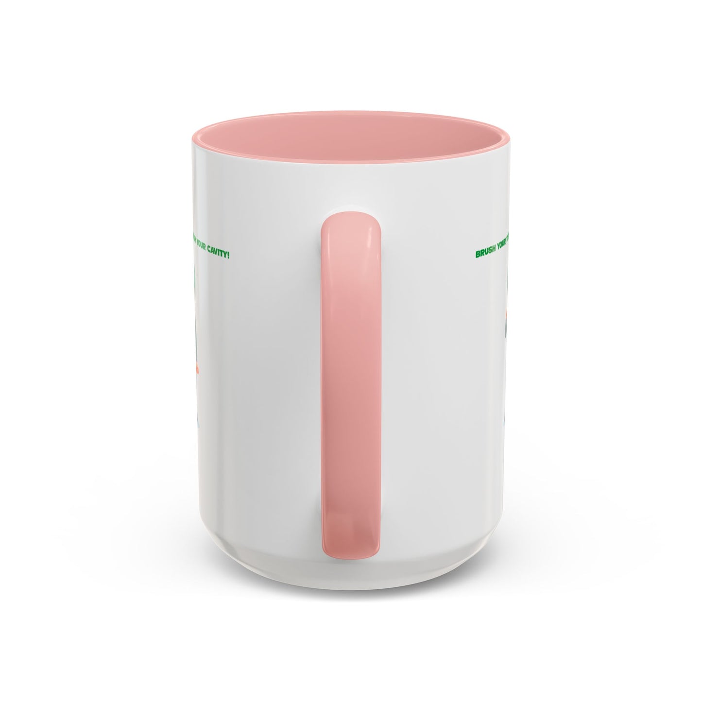 Accent Coffee Mug - Super kiddo brushing teeth