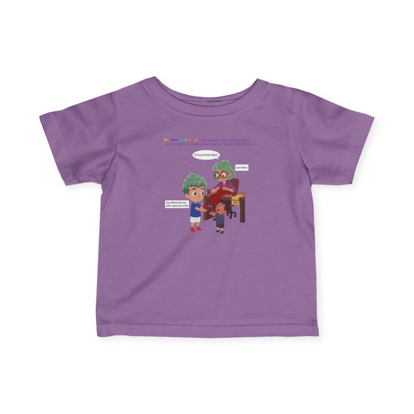 Infant Fine Jersey Tee - WonderWear Origin - [[{"value":"Wonderwear Kid"}]]