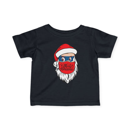 Infant Fine Jersey Tee - Santa Super kiddo - [[{"value":"Wonderwear Kid"}]]