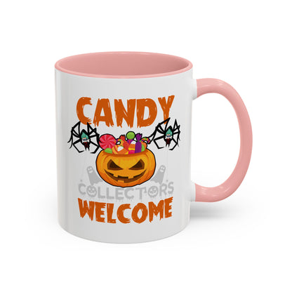 Accent Coffee Mug - Candy collectors by super kiddo Printify