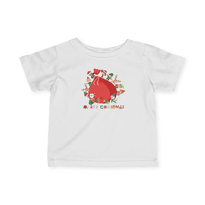Infant Fine Jersey Tee - Super kiddo and big christmas gift - [[{"value":"Wonderwear Kid"}]]