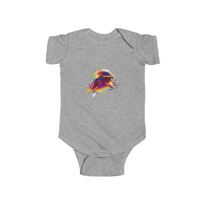 Adorable eagle infant bodysuit Printify