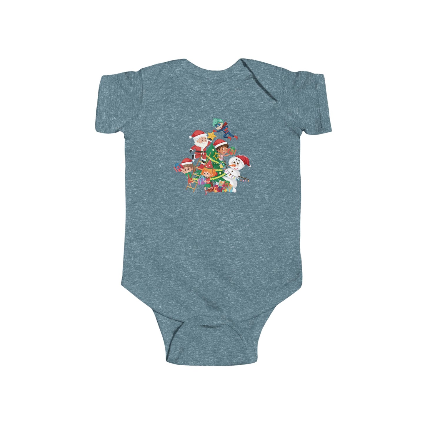 Infant Bodysuit - Super kiddo making christmas tree - [[{"value":"Wonderwear Kid"}]]