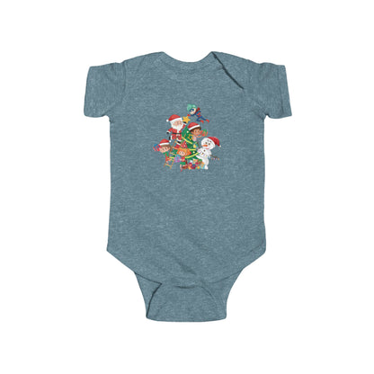 Infant Bodysuit - Super kiddo making christmas tree - [[{"value":"Wonderwear Kid"}]]